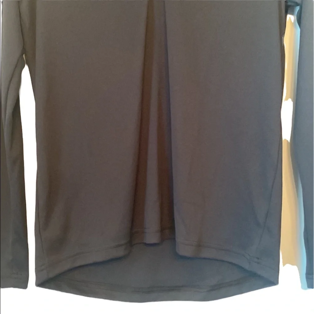 Youth Under Armour Black Long Sleeved Athletic Jacket